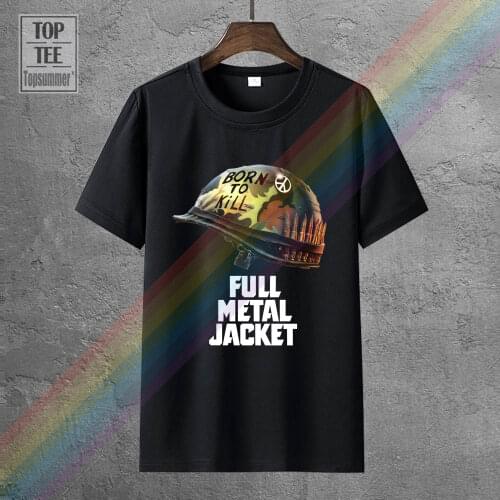 Full Metal Jacket Movie Femmes Funny T Shirt Hip Hop Clothing Tshirts Sexy Girl Tee Shirt Brand T-Shirts Short Shirts For Women