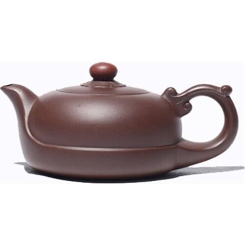Zisha Teapot Boutique Yixing Hand-made Raw Ore Bottom Trough Is Running In Time, Teapot, Gift, Tea Set, Kung Fu Tea Set