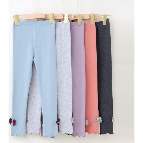 Spring Autumn Kids Baby Cotton Pantyhose Tights Toddler Girls Floral Long Stockings 2-11Y