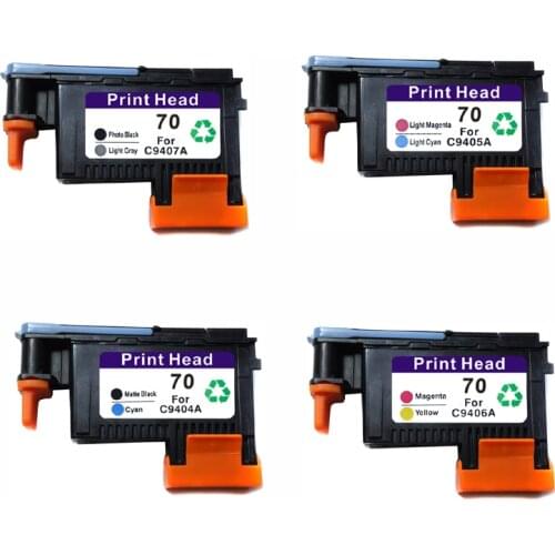 Einkshop 70 Print Head Replacement For HP 70 For DesignJet Z2100 Z3100 Z5200 Z3200 Printhead C9404A C9407A C9406A C9405A