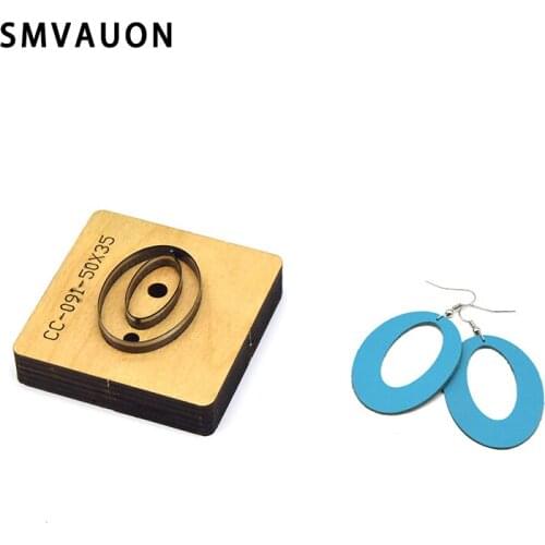 Circle Earrings Japan Steel Die Cut Steel Punch Cutting Mold Wood Dies For Leather Blade Rule Cutter For DIY Leather Crafts