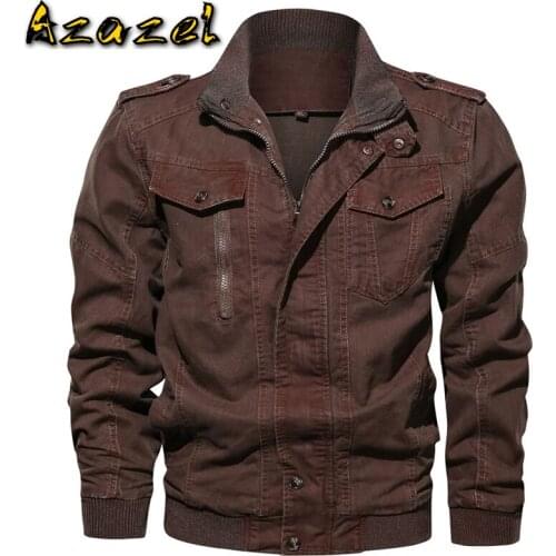 2019 Personality Men Bomber Jackets Jeans Coats 5XL Streetwear European and American Style Vintage Biker Coats for Men 6XL A623