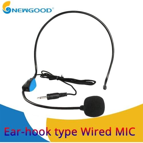 Professional Wired Microphone Headset Microfone For Voice Amplifier Speaker With Bright Clear Sound MIC
