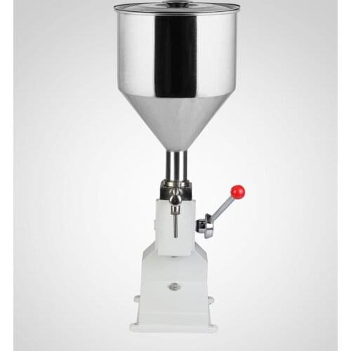 Bottle Filling Machine 5-50ml Liquid Filling Machine Stainless Steel for Cream Shampoo Cosmetic Bottler Filler