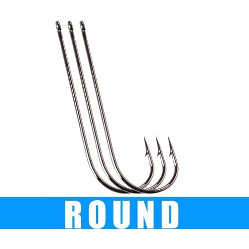 1packs Size 2#4#5#6#7#8#9#10#11#12#14#16#18# Fishing HOOKS ROUND Fresh water High Carbon Steel Barbed Hook carp hook