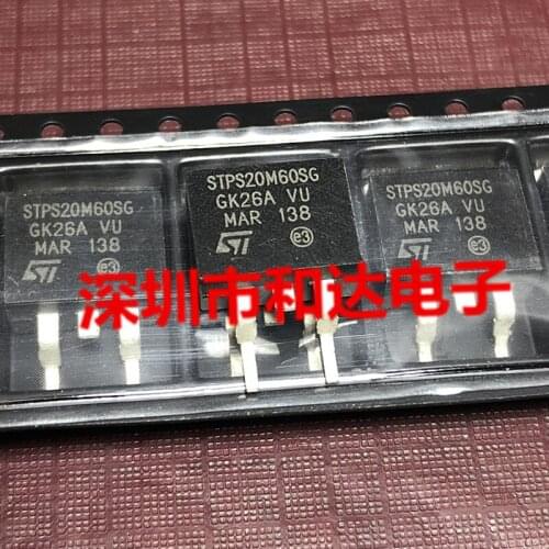 STPS20SM60SG TO-263 60V 20A