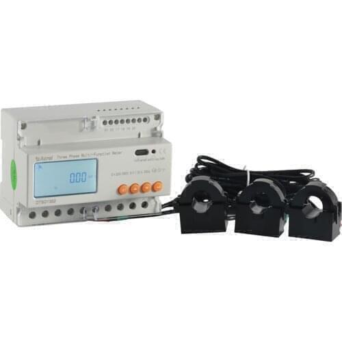 Acrel ADL3000-E/CT/CT NTC 3 split core current transformers included Modbus RTU RS485 Din Rail Energy Meter