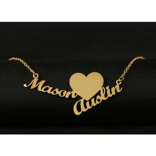 Punk Style Custom Jewelry, Womens Stainless Steel High Quality DIY Jewelry, Personalized Womens Necklace Wedding Gifts