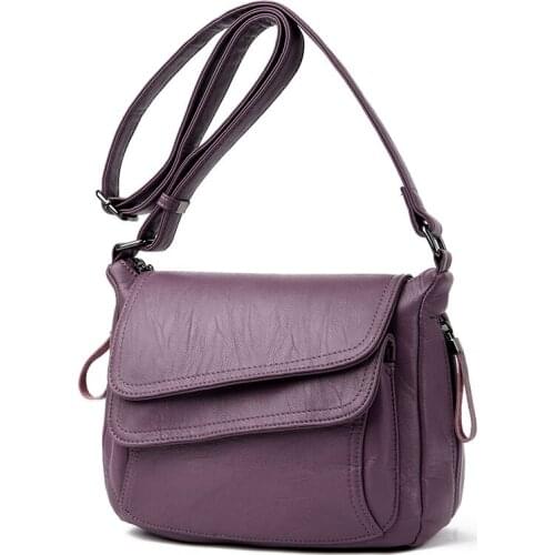 Women Shoulder Crossbody Bags Soft Quality PU Leather Purses And Handbags Women Fashion Shoulder Bags Messenger Bag Travel Bags