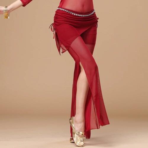 11 colors Wholesale belly dance trousers sexy mesh belly dance trousers girls dance pants dancers Practice pants
