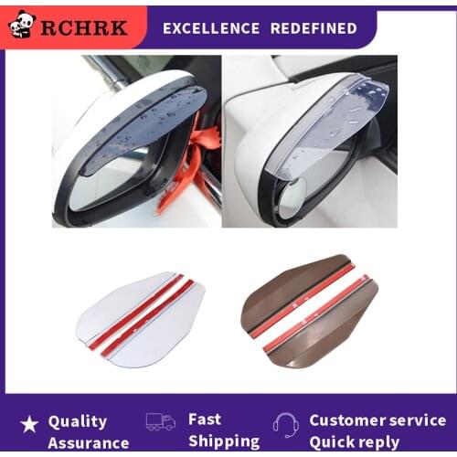 2pcs Car-styling Rain Brow For Opel Astra H G Insignia Mokka Corsa Renault Duster Iaguna Megane 2 Logan Clio Captur Accessories