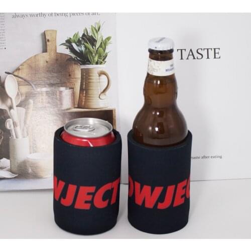 200pcs/lot PERSONALISED STUBBY HOLDER - Wedding Gift Beer Bottle Can Cooler custom stubbie