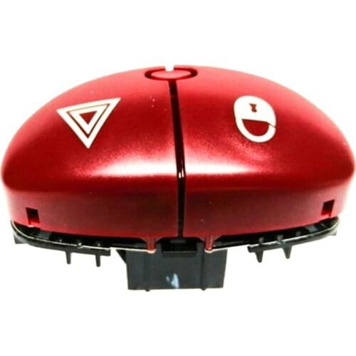 Hazard Light Switch Emergency Light Switch 48377877/6554L0 Fit for Peugeot Fit for Citroen 206/207/C2