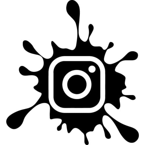 15.7X17CM Creative Splash Icon Whole Body Decoration Scratch Occlusion Car Sticker