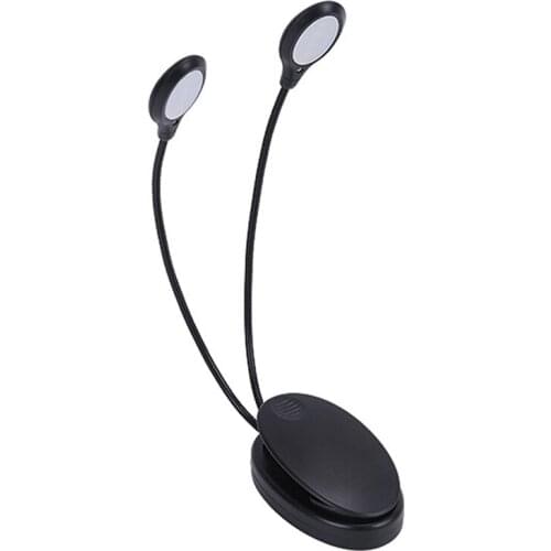 Eye-Cared Music Stand Light 8 Light Clip on Bed Reading Book Lamp At Night Perfect for Kids & Music Piano Players