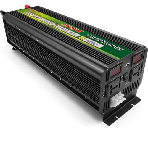 5000W 5KVA 5000Watt 5KW DC to AC Power Inverter 12V 24V 110V 220V Solar Inverter Modified Sine Wave Inverter Air Conditioner