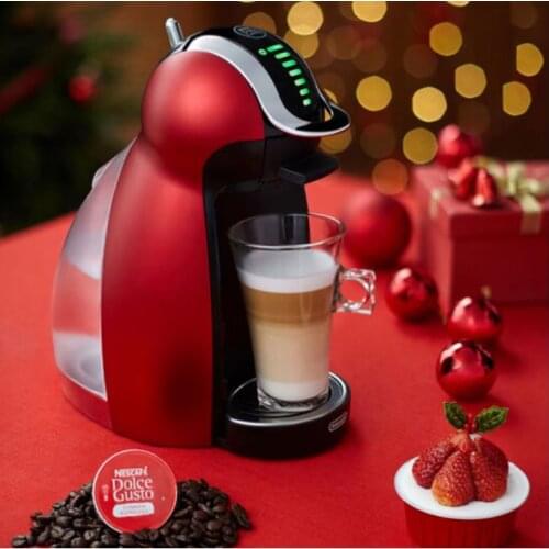 Nescafe Dolce Gusto household Milk froth Capsule Espresso Coffee Machine Genio2 Electric Home cafe maker Red 15Bar Italy coffee