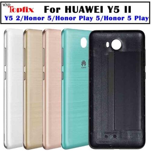 Original For HUAWEI Y5II Y5 II 5" CUN-U29 CUN-L23 CUN-L03 CUN-L33 CUN-L21 CUN-L22 Rear Back Battery Door Cover Housing case