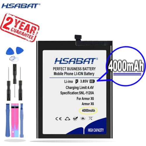 New Arrival [ HSABAT ] 4000mAh Replacement Battery for Ulefone Armor X6