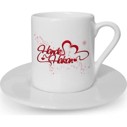 Personalized Valentine 'S Day Themed Turkish coffee Cup-13