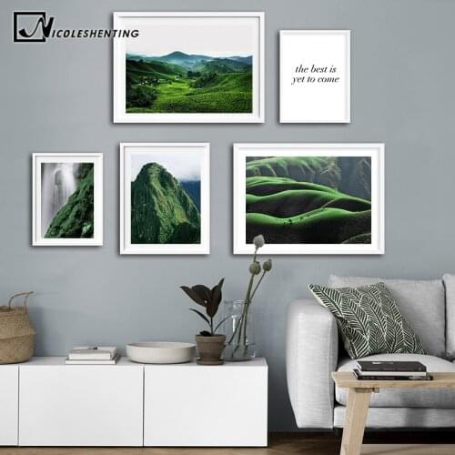 Scandinavian Poster Nordic Landscape Print Winter Mountain Scenery Wall Art Canvas Painting Nature Picture Modern Home Decor