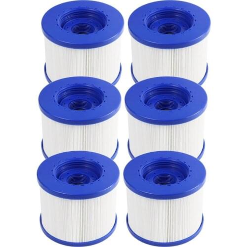 Swimming Pool Filter Twin Pack Replacement Hot Tube Water Health Wave Spa104mm PET+non-woven Fabric Compatible With Clever Spa