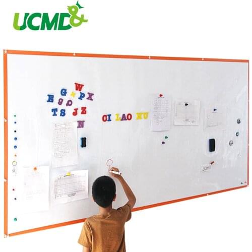 Hold magnets Whiteboard Wall Sticker Office Dry Wipe Writing White Board for Wall Home Decor Kid Learning Gratiffi Drwaing Board