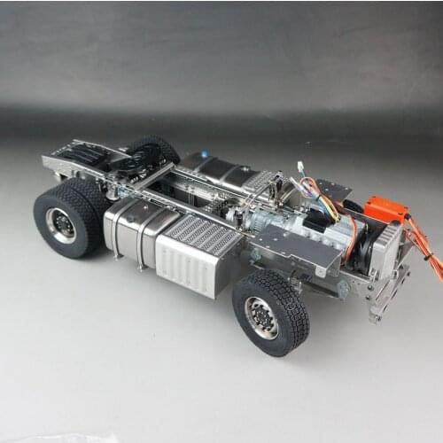 1/14 Rc Car Tamiya Mercedes Actros Truck 1851 Highline Roof Tractor 4X4 4X2 All Metal Frame Chassis Sets