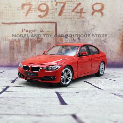 1/18 BMW3er 335i 3 Series F30 Welly Diecast Model Toys Car Boys Girls Gifts