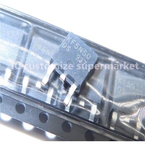 10PCS/LOT NWE KF5N50 KF5N50D TO-252 500V 5A SMD Transistor