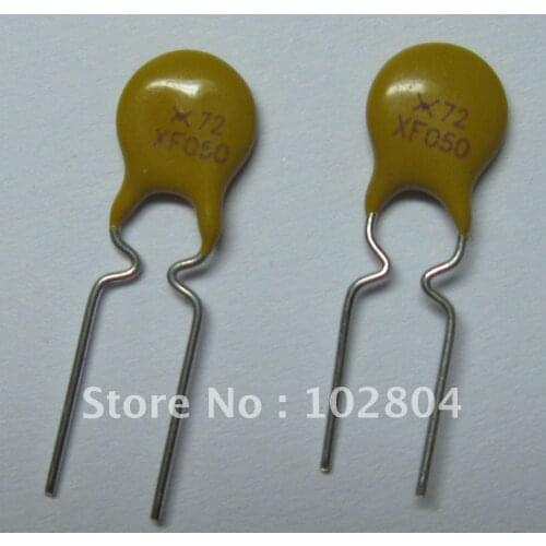 1000 pcs 72V 0.5A PolySwitch New Radial Leaded PPTC Resettable Fuse