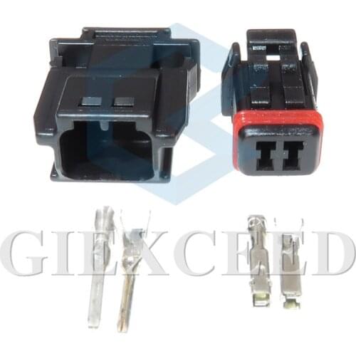 2 Sets 2 Pin MX19002P51 MX19002S51 Automotive Rearview Mirror Cable Socket Sensor Plug For Cars Great Wall Havel