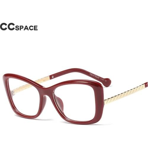 45778 Cat Eye Square Glasses Frames Men Women Optical Fashion Computer Glasses