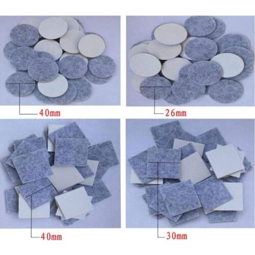 2021 New 80/130pcs Furniture Chair Table Leg Self Adhesive Felt Wood Floor Protector Pads