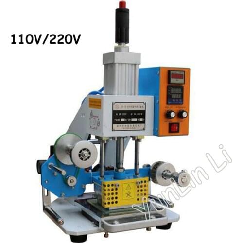 Automatic Stamping Machine Leather LOGO Creasing Machine High Speed Name Card Embossing Machine ZY-819-B