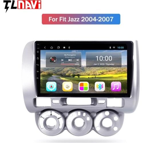2G RAM 9 inch Android 9 Car DVD Multimedia Player GPS For honda Fit jazz 2004 2005 2006 2007 audio car radio stereo navigation