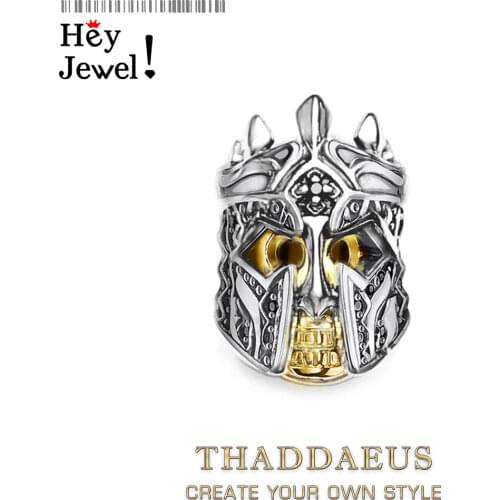 Bead Skull Knight,2021 Summer Rebel Street 925 Silver Gift Fits Bracelet Europe Karma Charms European Jewelry Accessorie