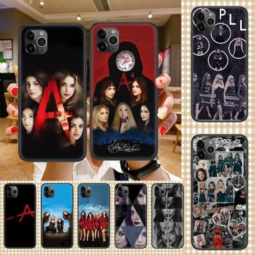 TV Pretty Little Liars Phone Case Cover Hull For iphone 5 5s se 2 6 6s 7 8 12 mini plus X XS XR 11 PRO MAX black 3D shell luxury