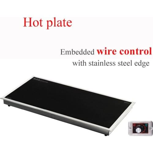 SCHOTT Glass Embedded Wire Control Electric Hot Plate for Commercial induction furnace Buffet stove food meals insulation board