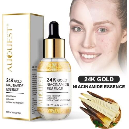 24k Gold Face Essence Anti-aging Anti-wrinkles Brighten Skin Moisturizing Hydrating Soft Mild No Irritation Skin Care Essence