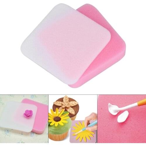Fondant Shaping Sponge Pad Sugar Flower Gum Paste Foam Pad Sponge Mat Cake Decorating Tool for Kitchen Baking Sugarcraft