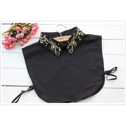 Fashion Womens Girls Detachable Lapel Shirt Tops Fake False Collar Choker Necklace Choker Necklace Women Detachable Collar