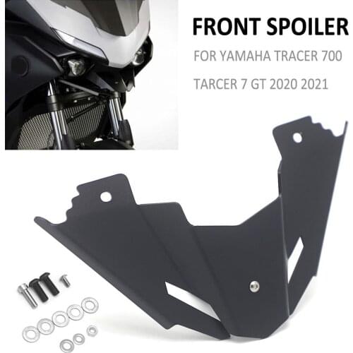 Motorcycle Accessories Aluminum Front Spoiler For YAMAHA TRACER700 Tracer 700 Tracer 7 GT 2020 2021 Front Wheel Fender Extension