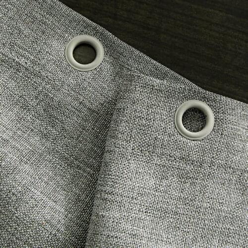 New Waterproof Shower Curtain Gray Shower Curtain With Hook In Luxury Bathroom Thicken Solid Color Shower Curtain