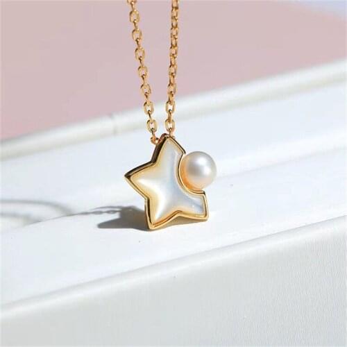 Star Shape Gold Plated Pendant Mountings Base Findings Settings Jewelry Parts Fittings Jewellery Accessories for Pearls Beads