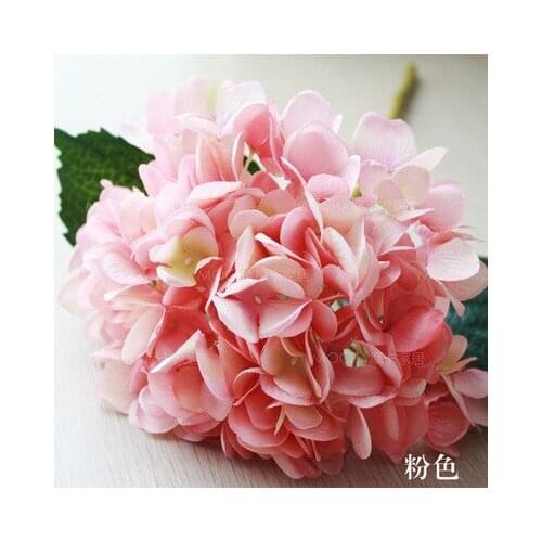 The living room table setting Hydrangea flowers Home Furnishing jewelry model room decoration