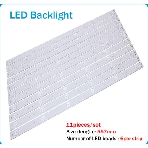 LED Backlight Lamp strip 6leds for Hisense HD500DF-B57/S0 50K23DG 50K22DG 50H5G 50K20DG 50H3 SVH500A22 50D550NA15 50K23DGW