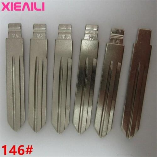 XIEAILI 20Pcs/lot 146# Metal Blank Uncut Flip KD Remote Key Blade For Hyundai Mistra S390