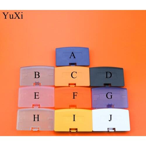 YuXi Battery Cover Lid Door Replacement For GBA Back Door Case For Nintendo for Gameboy Advance