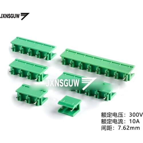 10PCS KF2EDGV-7.62-2/3/4/5/6/8P/ Straight needle socket 7.62mm Pluggable Terminal block PCB CONNECTOR PLUG-IN TEMINAL BLOCK
